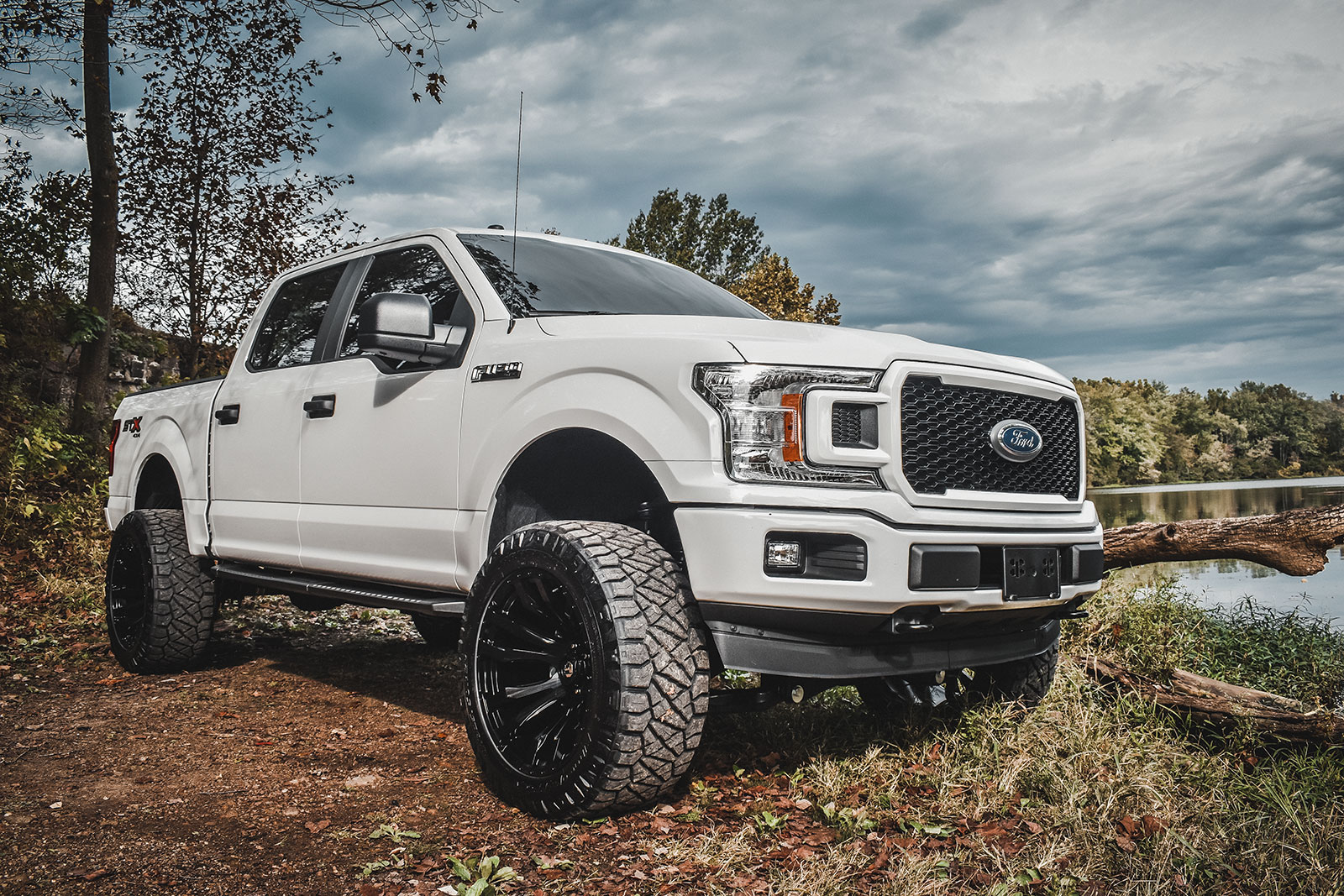 Front view of an APG Ford F-150 STX SuperCrew