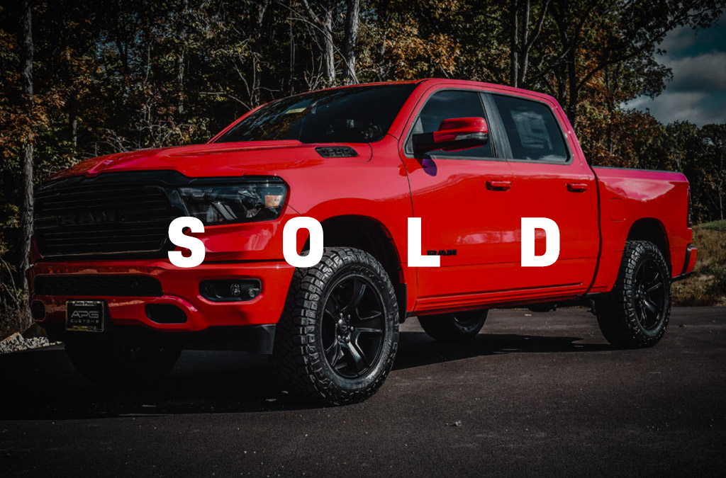 2020 Ram Big Horn previously customized by APG