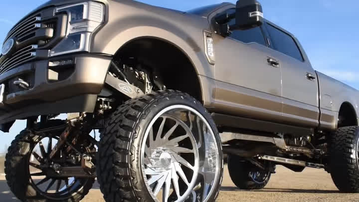 Stone Gray AnyLevel Ford F-250 custom build